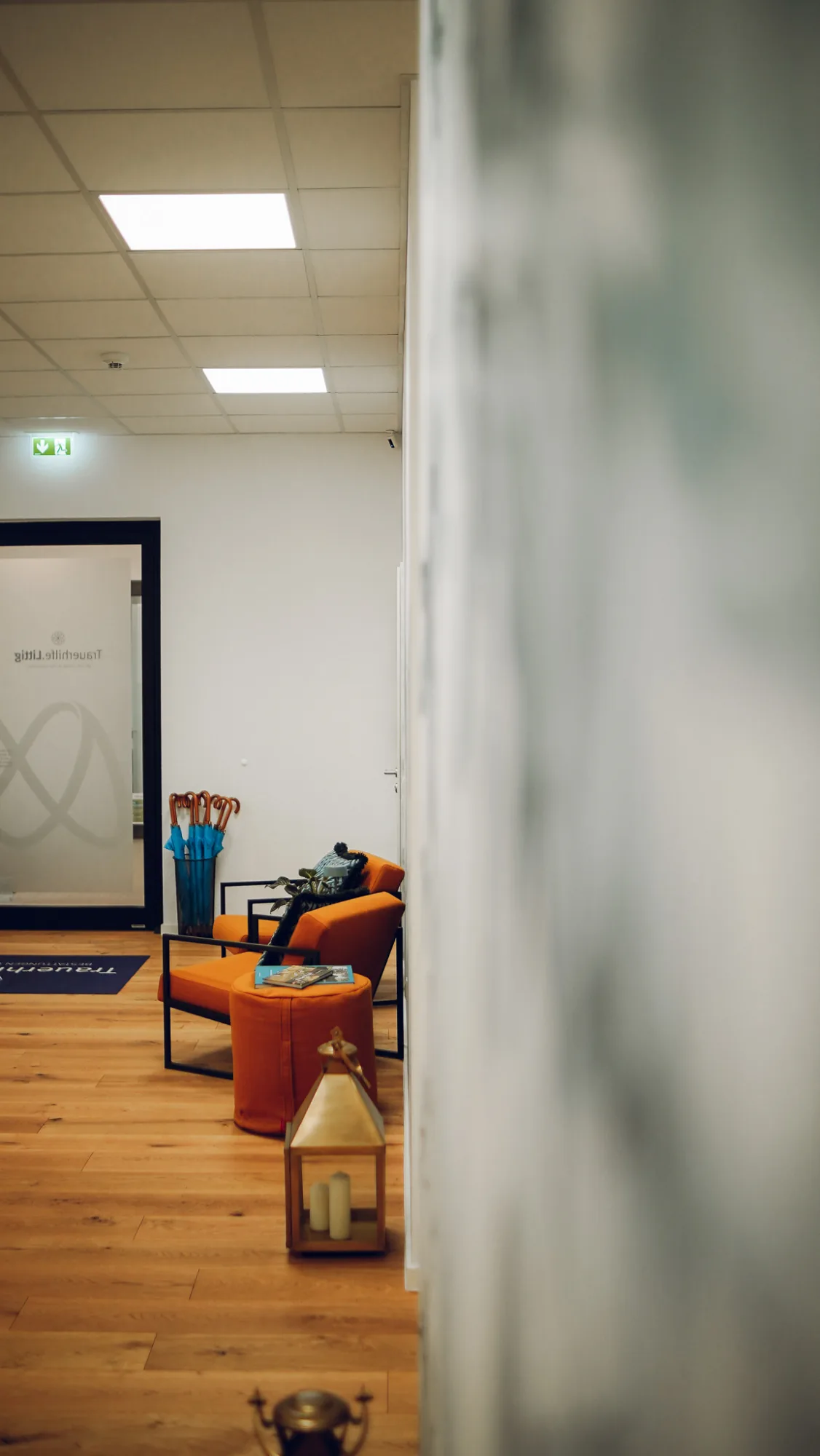 Ruhevolle Atmosphäre im Büro
